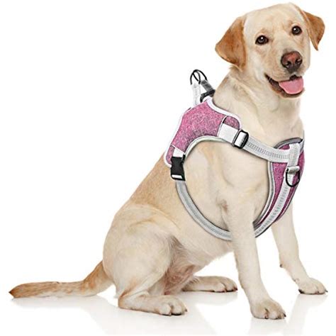 dog mesh harness no pull.